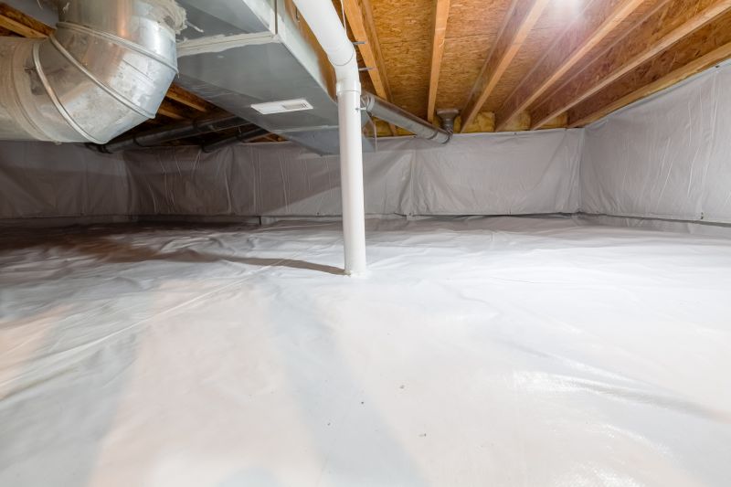 Sealed Vapor Barrier Installation